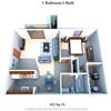 1 Bed 1 Bath